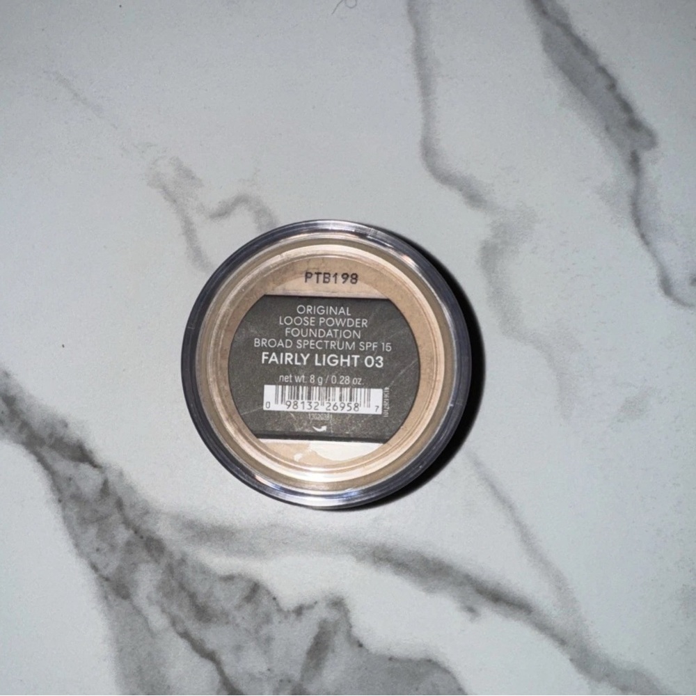 bareMinerals  Original Loose Powder Foundation  FAIRLY LIGHT 03 BRAND NEW‼️